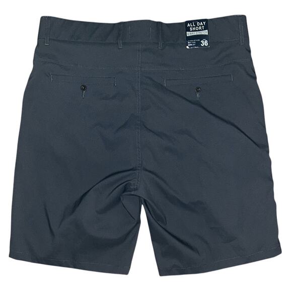 NWT All Day Tech Shorts 4 Way Stretch Dark Gray Quick Dry Men's 36X9 - Picture 6 of 8